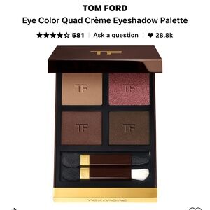New Tom Ford Eye Shadow Quad Ember Bronze